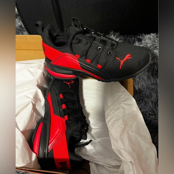 Boys Puma Axelion Fade 2 Sneakers - Picture 2 of 2